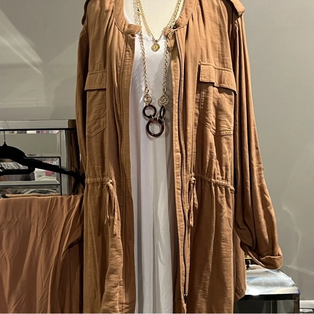 Torrid Tan Utility Jacket - Picture 4 of 8
